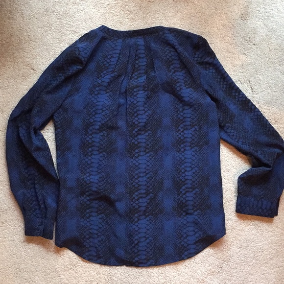 Joie python print blouse. - Picture 3 of 5